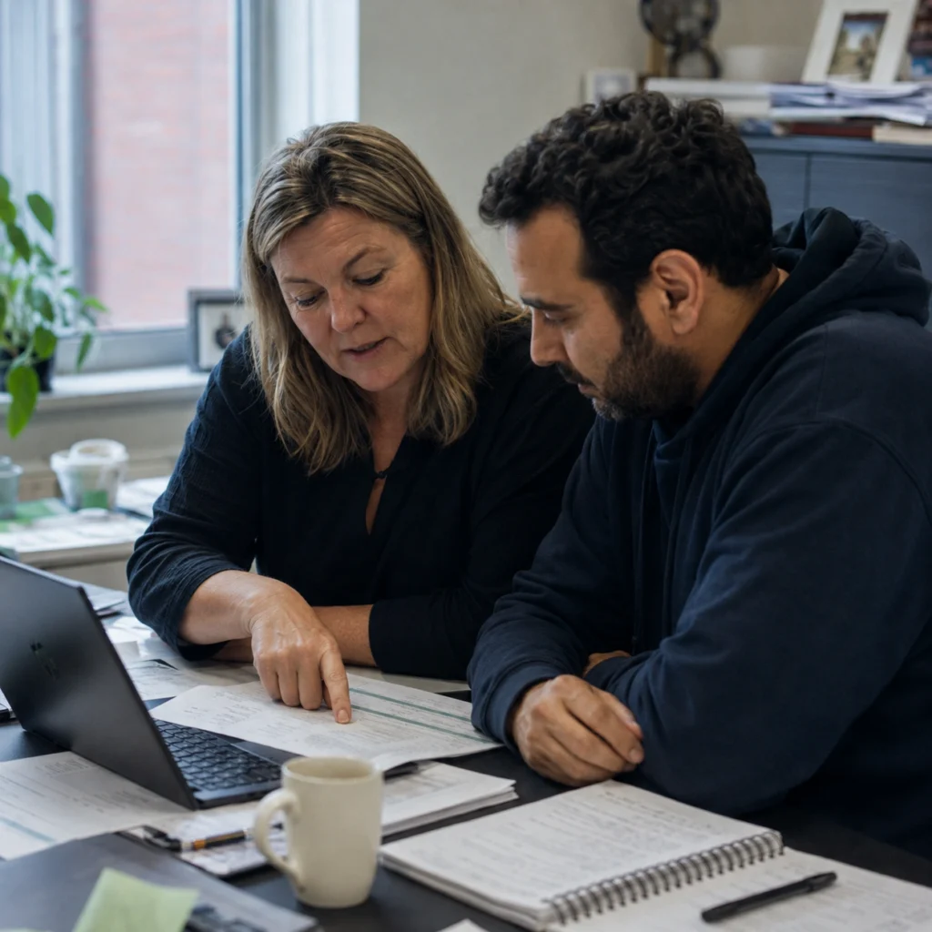 Boekhouder bespreekt de overstap naar een bv met een ondernemer